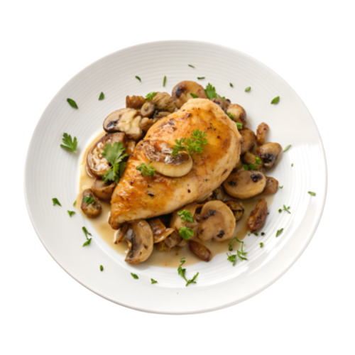 CHICKEN AND MUSHROOM (GF)