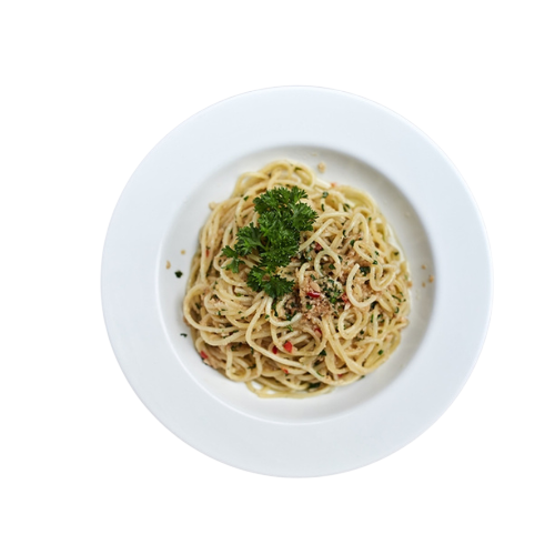 SPAGHETTI AGLIO AND OLIO V